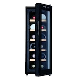 thumbnail of Bierkoelkast Praag - Vrijstaand - Zwart - Bierklimaatkast 12 flessen - 74.2 x 27.3 x 55 cm - Glazen deur