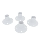 thumbnail of Gazebo 3 x 3 Metri Struttura in Acciaio Copertura In PE 110 gr/m² Impermeabile Idrorepellente Resistente Raggi Solari UV Tenda Ombrellone Bianco