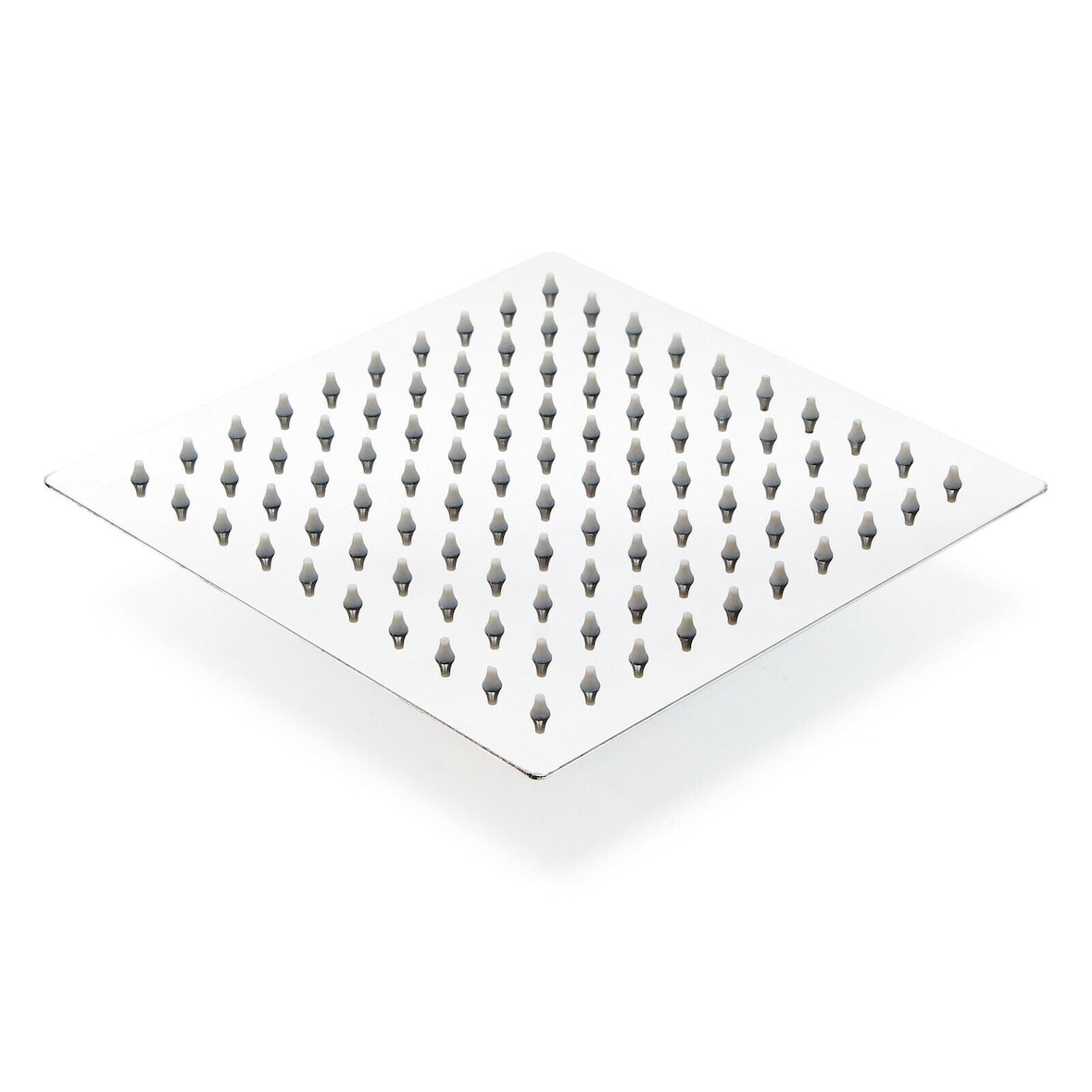 Helloshop26 - Vierkante douchekop met regenstraal 40 x 40 cm roestvrij staal 16_0000627