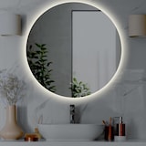 thumbnail of Specchio da bagno rotondo retroilluminato tondo d. 90 LUNA Made in Italy