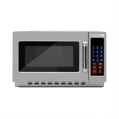 Equipementpro Horno Microondas Profesional 34L 1500W, Acero Inoxidable