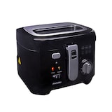 thumbnail of Mesko MS 4908 Freidora Eléctrica Compacta, 2,5 L, Cubeta Desmontable Lavable, Antiadherente, Libre BPA, 1800W, Nero