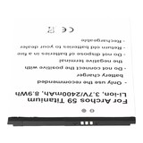 thumbnail of Akku passend für den Archos 59 Titanium Akku AC59TI