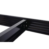 thumbnail of Zware rekken HWC-E33, kelder rekken boutloze rekken opslag rekken, 875kg staal 5 planken ~ zwart 180x90x40cm