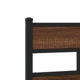 thumbnail of vidaXL Bedframe zonder matras bewerkt hout bruin eikenkleur 120x190 cm