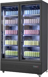 thumbnail of Getränkekühlschrank Kühlschrank Gewerbekühlschrank 1038l 2 Türen 1255x710x2000mm