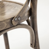 thumbnail of METRO PROFESSIONAL Restaurantstoel Cross set van 2, beukenhout, vintage bruin