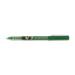 PILOT Stylo Roller pointe tubulaire 0,7 mm encre liquide Verte HI-TECPOINT BX-V7