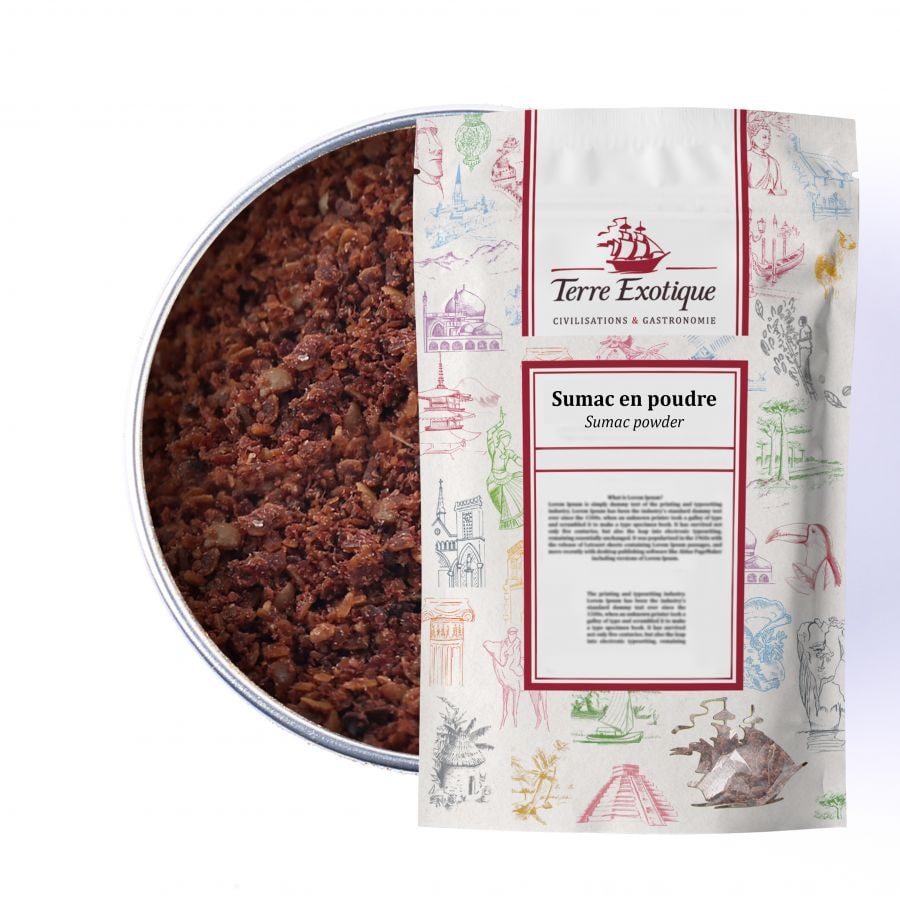 TERRE EXOTIQUE Sumac en poudre 500 g