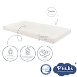 thumbnail of P'tit Lit - Matelas de Voyage Bébé - 60x120 cm - Pliant - Epaisseur 7 cm : Moelleux et confortable - Idéal pour couchage d'appoint