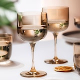 thumbnail of like. by Villeroy & Boch Like Glass Wein- und Wassergläser Set 4-teilig Clay