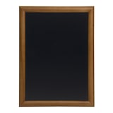 thumbnail of Securit® Wandtafel "Universal" – Holz dunkelbraun lackiert – Montageset inklusive – 70x90cm