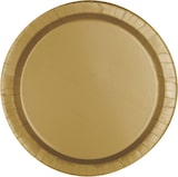 thumbnail of 8 runde Teller gold