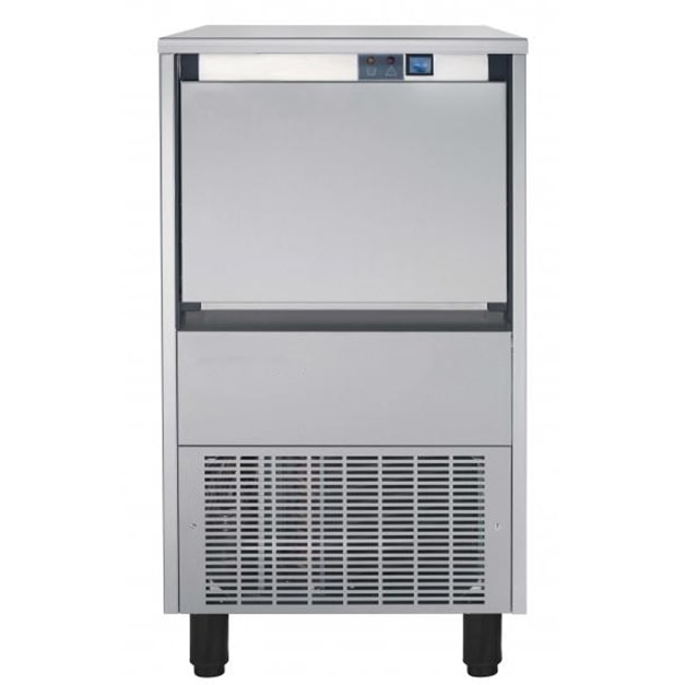 Fabbricatore di ghiaccio - macchina per ghiaccio - a scaglie granular ad acqua Kg 58 Modello MCDW 55