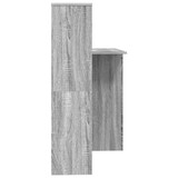 thumbnail of vidaXL Schreibtisch Graues Sonoma 131,5 x 50 x 106,5 cm Holzwerkstoff