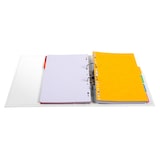 thumbnail of Exacompta 53548E 10x Ordner aus PVC mit 2 Ringen, Rücken 50mm, 32x29cm für DIN A4 MAXI - Weiß