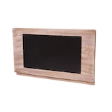 thumbnail of Wandtisch HWC-H48, Wandklapptisch Wandregal Tisch mit Tafel, klappbar Massiv-Holz ~ 100x50cm