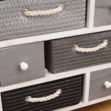 thumbnail of Rebecca Mobili Cassettiera Mobile bagno Shabby 6 Cassetti Moderno 53x56x27