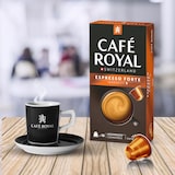 thumbnail of Café en Capsules Aluminium - Café Royal Pro | 100 Dosettes - Espresso Forte - Compatibles avec les Machines à café Nespresso®* Alu à usage Domestique