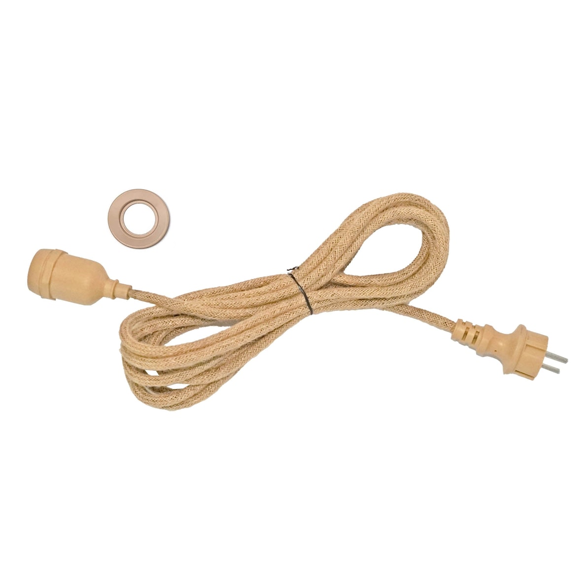 Lumisky Cabo de corda para exterior E27 ENNA 5M Corda Bege