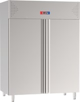 thumbnail of Gasfrit – Kühlschrank mit 2 Türen, Edelstahl, 1480 x 830 x 2010 mm, mit Schloss, 1400 L