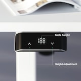 thumbnail of ONKRON Elektrisches Tischgestell höhenverstellbar 120-170 cm, bis 70 kg, Steh-Sitz Schreibtisch, WDF221E-W Weiß