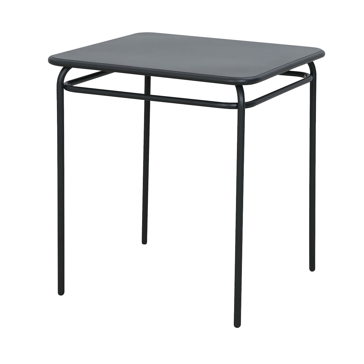 METRO PROFESSIONAL Mesa gastro apilable, acero, 68 x 68 cm, cuadrada, gris