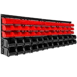 thumbnail of tectake Stapelboxen wandrek 31 vakken - Set van 2 - 406103