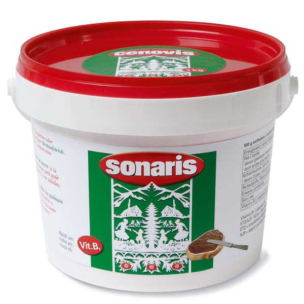 Sonaris (Cenovis Suisse) Condiment à tartiner gros conditionnement Pot 1kg Sonaris (Cenovis)