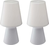 thumbnail of WellHome Set mit 2 kabellosen LED-Außenlampen in Weiß