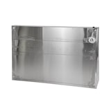 thumbnail of KBS Wandhaube Trapezform 2000x1100x450 mm Flammschutzfilter Typ F1 Edelstahl