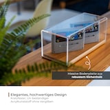 thumbnail of Acryl Vitrine mit Holzsockel für Figuren, HMF 46881, 14 x 14 x 22 cm