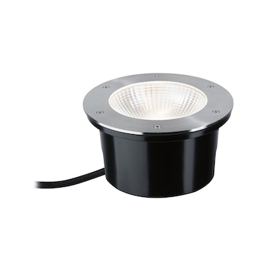 Paulmann Encastré de sol LED Durea  IP67 rond 213mm 3000K 12,5W 870lm 230V 60° Acier inoxydable Métal 94655