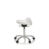 thumbnail of Sattelhocker / Sattelstuhl ORTHO SIT Kunstleder weiß hjh OFFICE