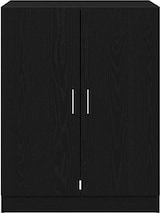 thumbnail of vidaXL Waschmaschinen-Schrank 2 pcs Schwarz Eichen-Optik