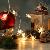 thumbnail of LED Lichterkette Schneeflocken 2m Deko Winter Weihnachtsbeleuchtung für Innen