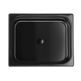thumbnail of Container GN 1/2 zwart polycarbonaat, HENDI, Profi Line, GN 1/2, 6,5L, Zwart, 325x265x(H)100mm