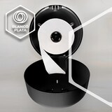 thumbnail of Portarollos Papel Higiénico Industrial Rollos Blancoplata color negro Incluye Llave de Seguridad