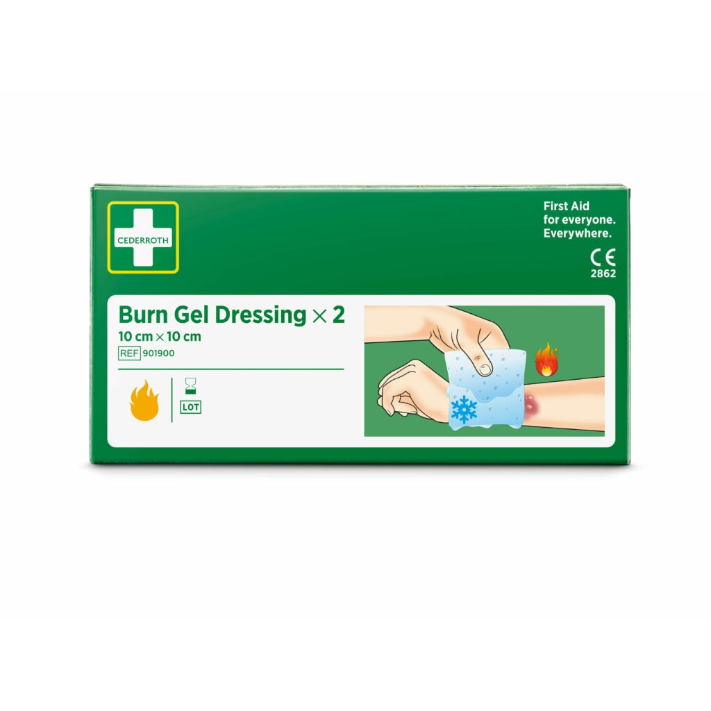 Cederroth Burn Gel Dressing Verband 10 cm x 10 cm