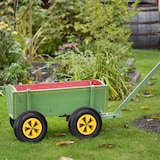 thumbnail of Relaxdays Schubkarrenrad 3.50-6, Vollgummi, Kunststofffelge, Ersatzrad Schubkarre, pannensicher, 100 kg, schwarz/gelb