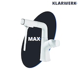 thumbnail of MAX | Grifo de baño extensible de acero inoxidable con función de ducha blanco | Grifo alto para lavabo independiente de baño, para lavabo de hotel