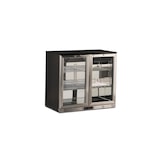 thumbnail of Frigo sotto banco statico. Telaio porta e griglia frontale acciaio inox. Termometro digitale. Temperatura 0°C/+10°C. Modello S185XH