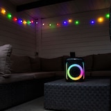 thumbnail of Lenco PA-101BK - Bluetooth® Party-Lautsprecher mit LED-Lichteffekten - 100W RMS, USB, 14 Stunden Batterielaufzeit - Schwarz