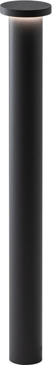 Tiberio Pollerleuchte LED 10W 3000K IP65 Anthrazit - Hohe Gartenpollerleuchte 75cm - Rossini Group