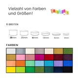 thumbnail of 25mm Organzaband 25m Chiffonband Schleifenband Geschenkband Deko Stoffband Apricot