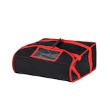 thumbnail of METRO PROFESSIONAL Bolsa para pizza, plástico, 44.5 x 47 x 19.5 cm, 40 L, negro/rojo
