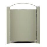 thumbnail of ROSSIGNOL Corbeille murale 40L ARKEA gris ciment