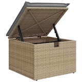 thumbnail of vidaXL Garten-Sofa-Set mit Kissen mit Speicher 6 pcs Beige Poly Rattan