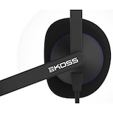 thumbnail of Auricular com Fio USB e Microfone com Cancelador de Ruído, Auscultadores para Videoconferência CS200 USB, Preto