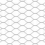 thumbnail of vidaXL Hexagonzaun Grau 0,6 x 25 m PVC